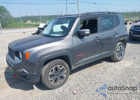 2016 Jeep Renegade Trailhawk from USA, damaged, VIN ZACCJBCT8GPC85482
